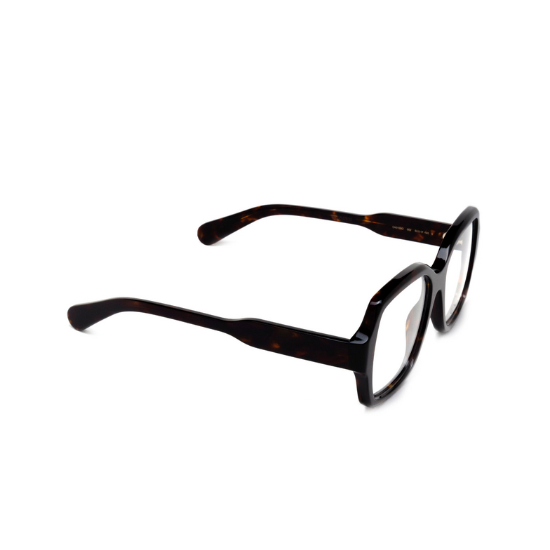 Chloé CH0155O square Eyeglasses 002 dark havana - 2/4