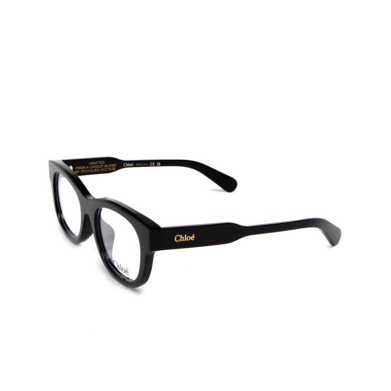 Chloé CH0157OA square Eyeglasses 001 black - 4/5