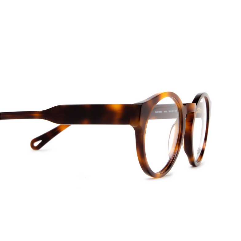 Chloé CH0159O round Eyeglasses 002 havana - 3/5