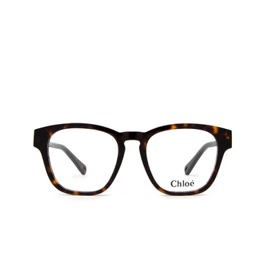 Chloé CH0161O square Eyeglasses 002 havana - front view