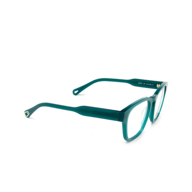 Chloé CH0161O Korrektionsbrillen 004 green - Dreiviertelansicht