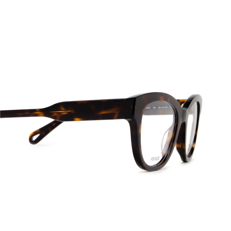 Chloé CH0162O square Eyeglasses 002 havana - 3/5