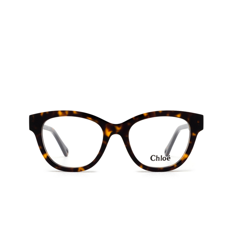 Chloé CH0162O square Eyeglasses 006 havana - 1/4