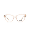 Chloé CH0162O square Eyeglasses 009 nude - product thumbnail 1/5