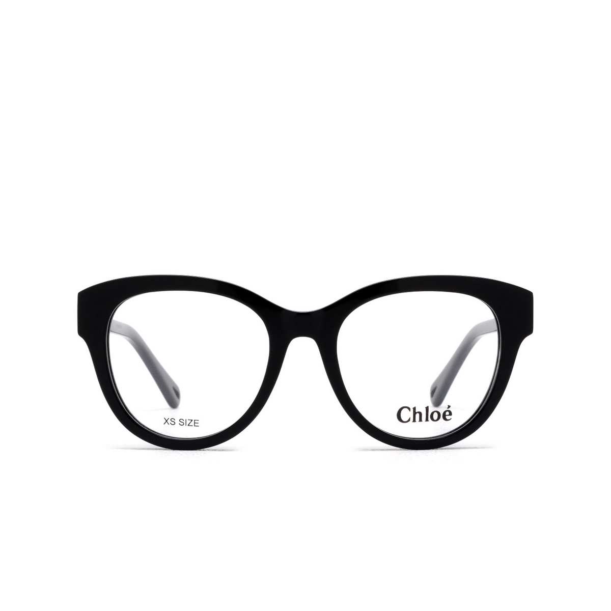 Chloé CH0163O cateye Eyeglasses 001 Black - front view