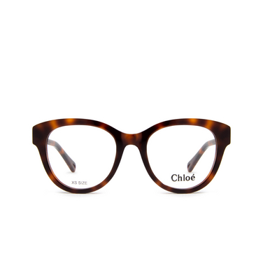 Chloé CH0163O cateye Eyeglasses 002 havana - front view