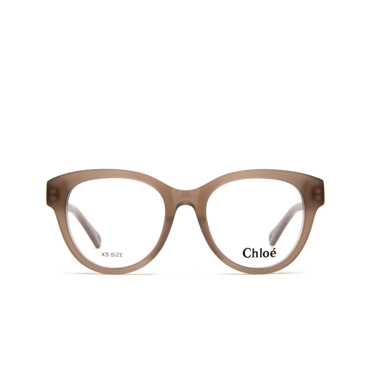 Occhiali da vista Chloé CH0163O cat-eye 004 Taupe - frontale