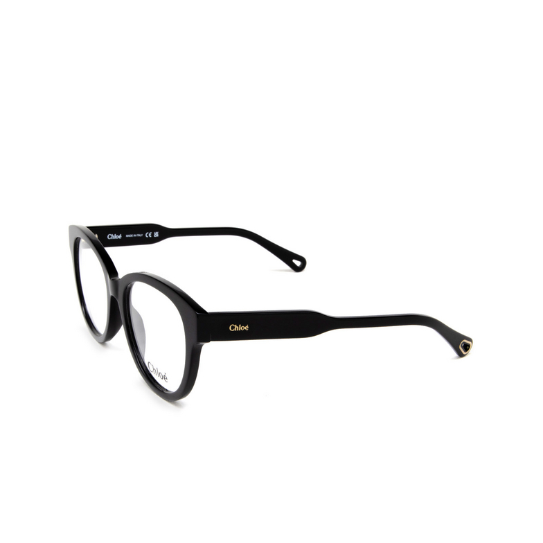 Chloé CH0163O cateye Eyeglasses 005 black - 4/5