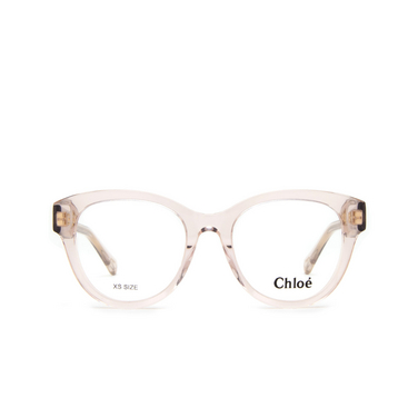 Occhiali da vista Chloé CH0163O cat-eye 009 transparent - frontale