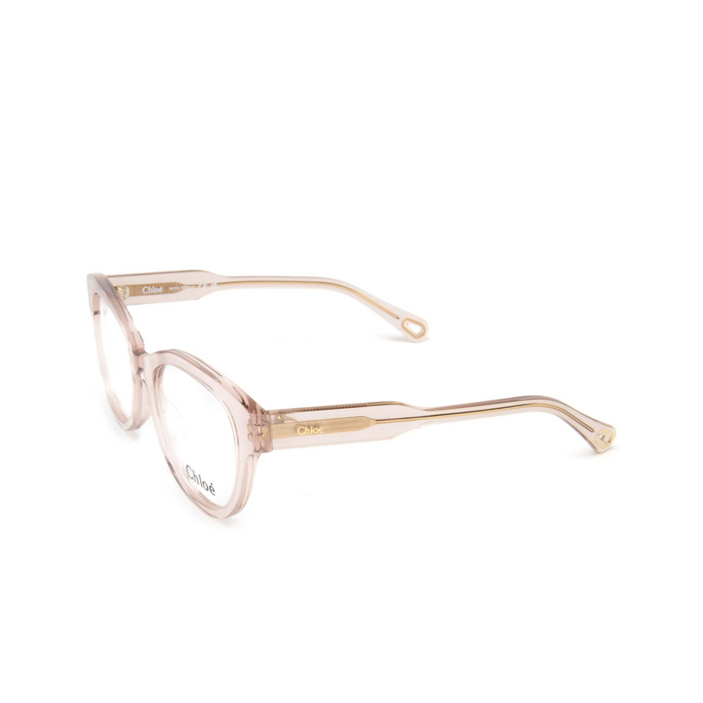 Chloé CH0163O cateye Eyeglasses 009 transparent - 4/5