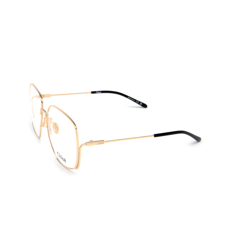 Chloé CH0165O butterfly Eyeglasses 001 gold - 4/5