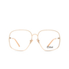 Chloé CH0165O butterfly Eyeglasses 002 gold - product thumbnail 1/5