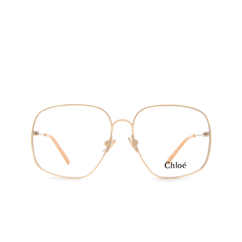 Occhiali da vista Chloé CH0165O a farfalla 002 gold - 1/5