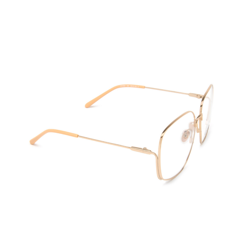 Chloé CH0165O butterfly Eyeglasses 002 gold - 2/5