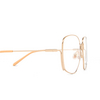 Chloé CH0165O butterfly Eyeglasses 002 gold - product thumbnail 3/5