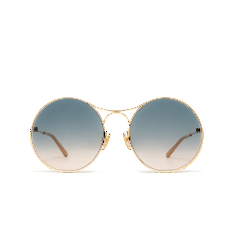 Chloé CH0166S round Sunglasses 002 gold - 1/5