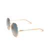 Gafas de sol Chloé CH0166S 002 gold - Miniatura del producto 4/5