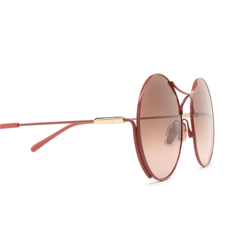 Chloé CH0166S round Sunglasses 004 pink - 3/5