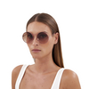 Chloé CH0166S round Sunglasses 004 pink - product thumbnail 5/5