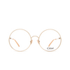 Chloé CH0167O round Eyeglasses 002 gold - product thumbnail 1/4