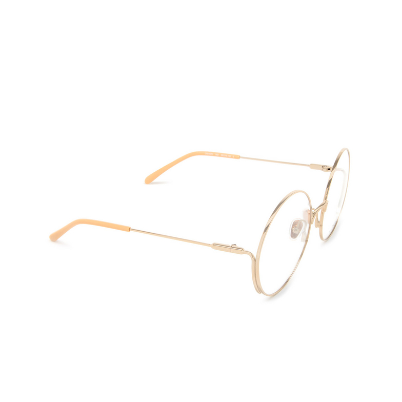 Chloé CH0167O round Eyeglasses 002 gold - 2/4
