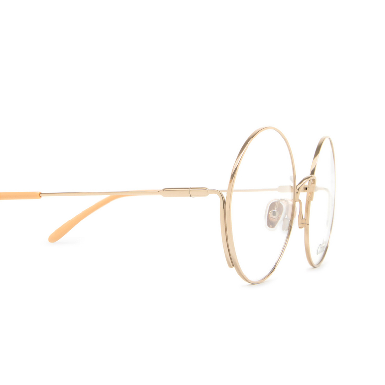 Chloé CH0167O round Eyeglasses 002 gold - 3/4