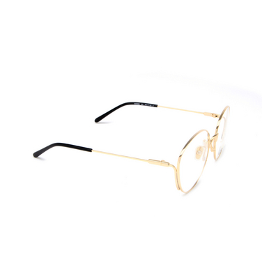 Chloé CH0168O cateye Eyeglasses 001 gold - three-quarters view