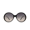 Chloé CH0171S round Sunglasses 001 black - product thumbnail 1/5