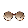 Chloé CH0171S round Sunglasses 002 havana - product thumbnail 1/5