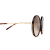 Gafas de sol Chloé CH0171S 002 havana - Miniatura del producto 3/5