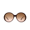 Chloé CH0171S round Sunglasses 004 brown - product thumbnail 1/5