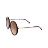 Chloé CH0171S round Sunglasses 004 brown - product thumbnail 4/5