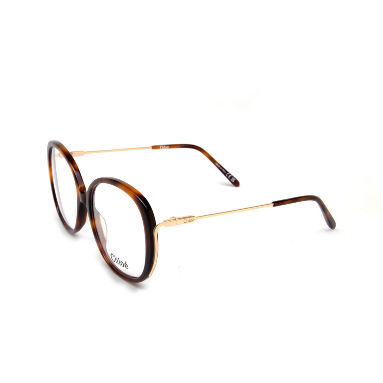 Chloé CH0172O round Eyeglasses 002 havana - 4/5