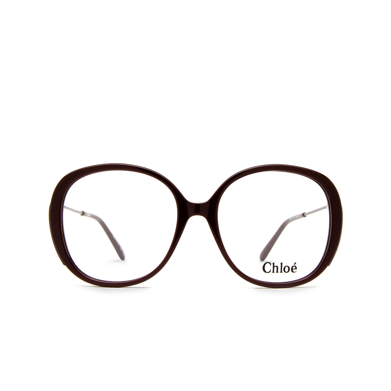 Chloé CH0172O round Eyeglasses 004 brown - 1/5