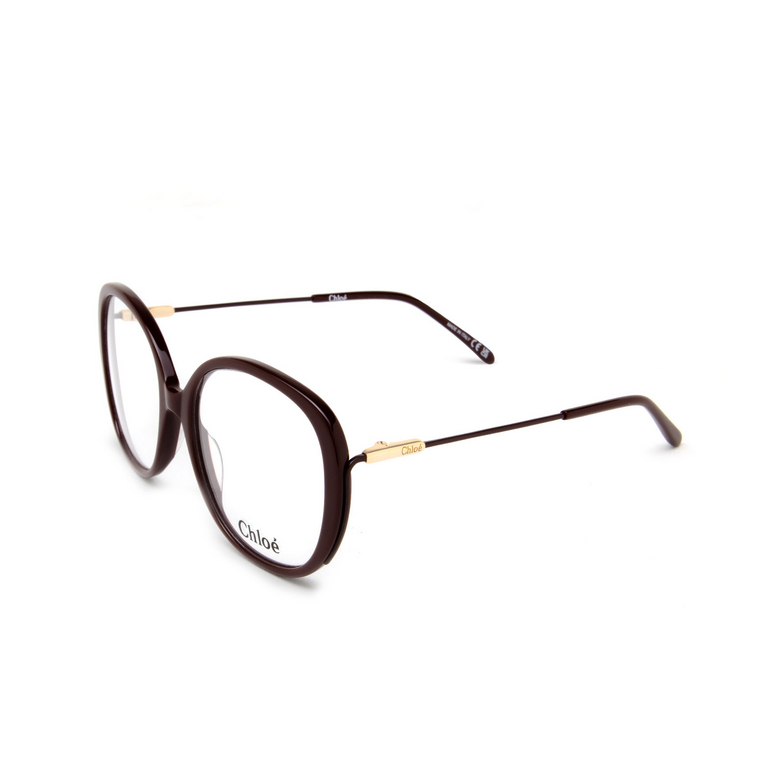 Chloé CH0172O round Eyeglasses 004 brown - 4/5