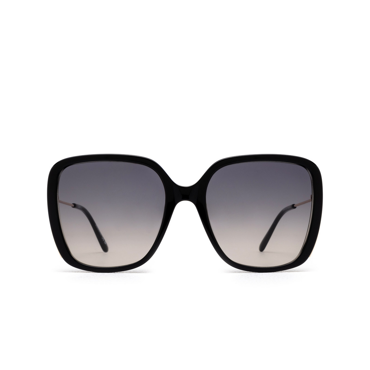 Chloé CH0173S square Sunglasses 001 Black - front view