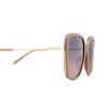 Chloé CH0173S butterfly Sunglasses 003 nude - product thumbnail 3/4
