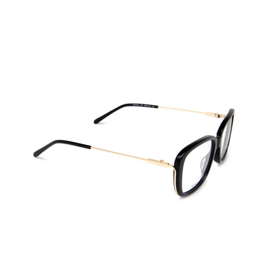 Chloé CH0174O Korrektionsbrillen 001 black - Dreiviertelansicht