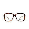 Chloé CH0174O rectangle Eyeglasses 006 havana - product thumbnail 1/5