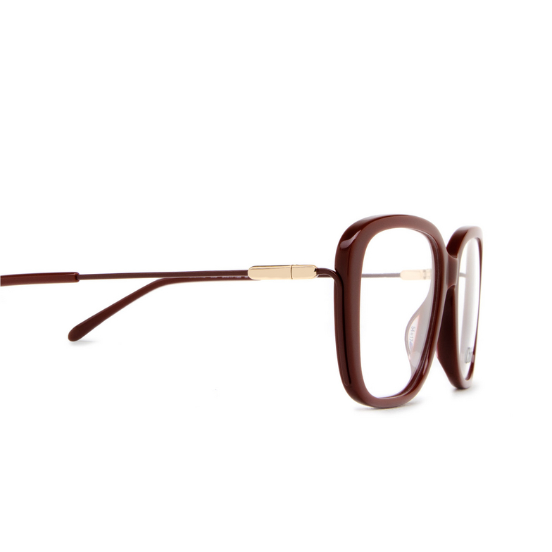Chloé CH0174O rectangle Eyeglasses 008 brown - 3/5