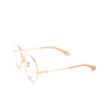 Chloé CH0179O round Eyeglasses 002 gold - product thumbnail 4/5