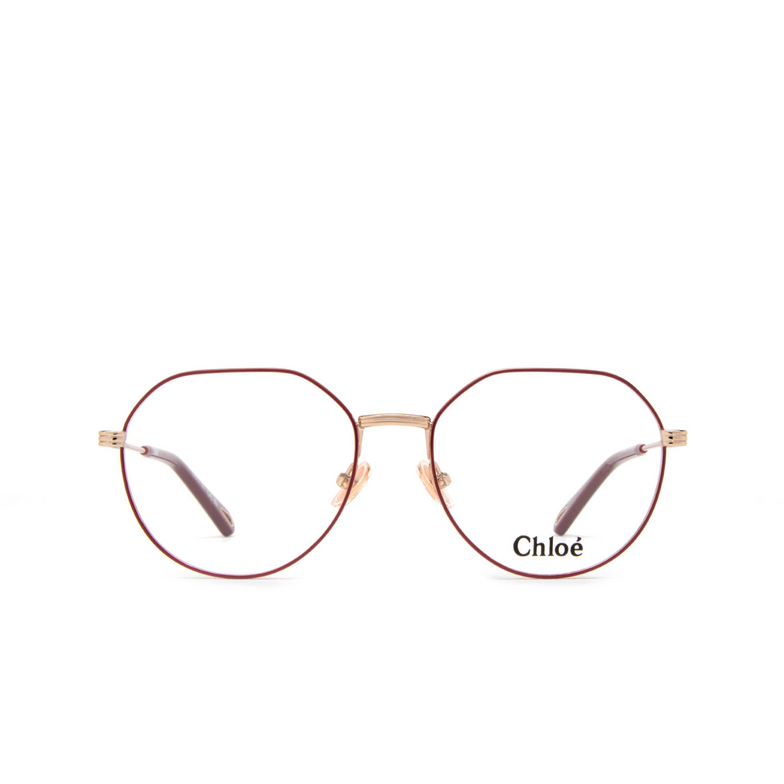 Chloé CH0180O round Eyeglasses 008 gold - 1/5