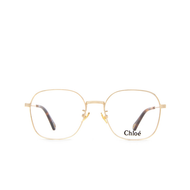 Chloé CH0182OK rectangle Eyeglasses 001 gold - front view