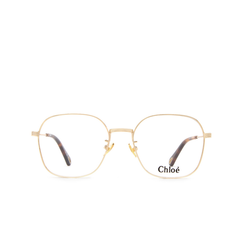 Chloé CH0182OK rectangle Eyeglasses 001 gold - 1/5
