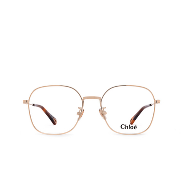 Chloé CH0182OK rectangle Eyeglasses 003 gold - front view