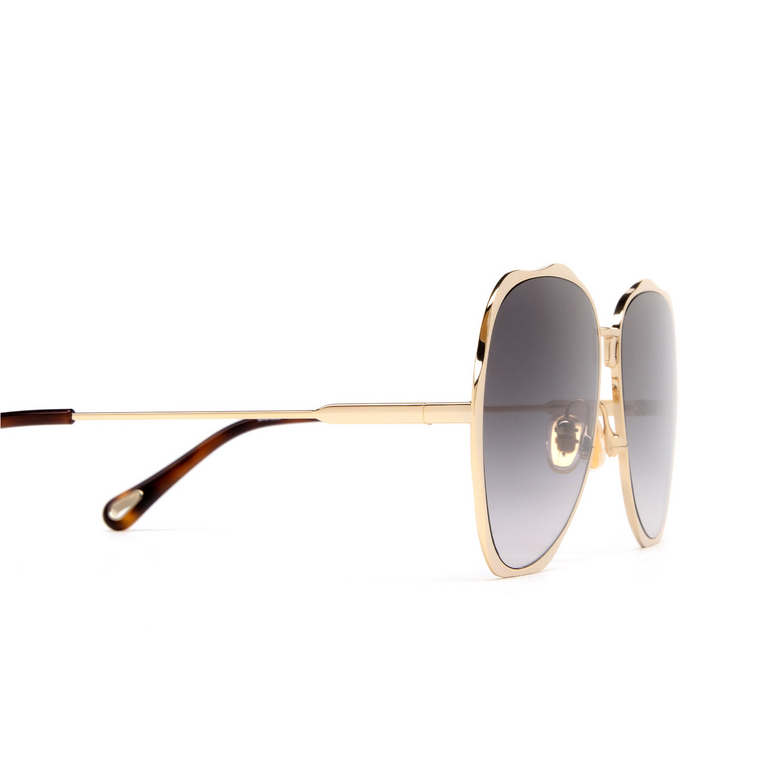 Chloé CH0183S aviator Sunglasses 001 gold - 3/5