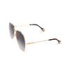 Chloé CH0183S aviator Sunglasses 001 gold - product thumbnail 4/5