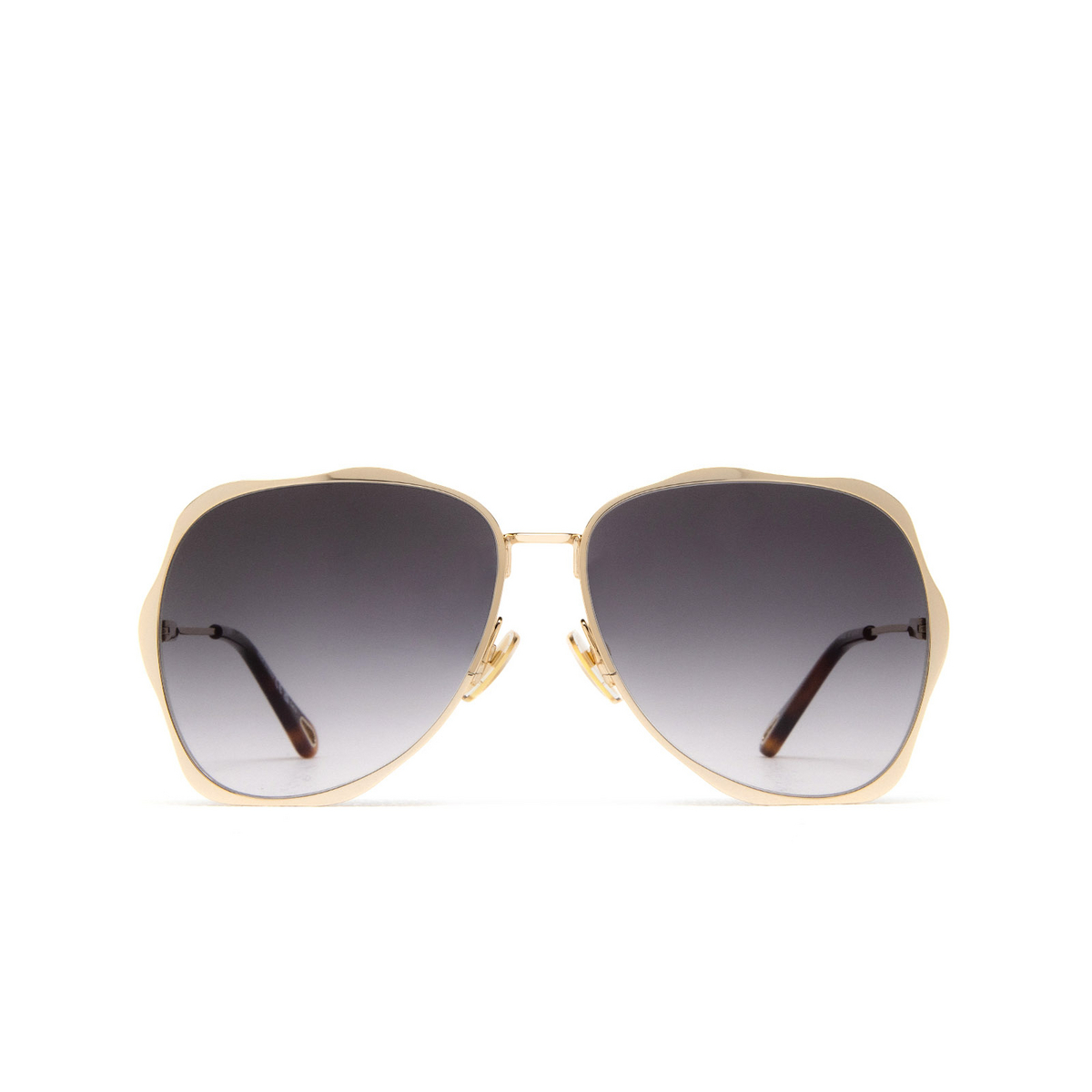 Chloé CH0183S aviator Sunglasses 001 Gold - front view