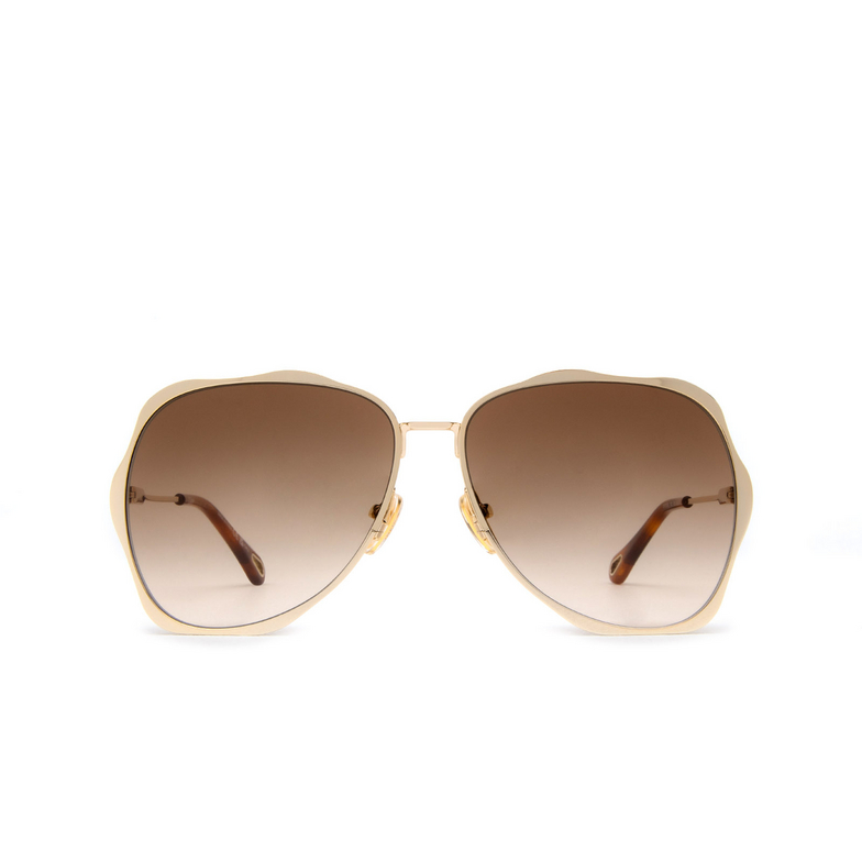 Chloé CH0183S aviator Sunglasses 002 gold - 1/5