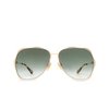 Chloé CH0183S aviator Sunglasses 004 gold - product thumbnail 1/5